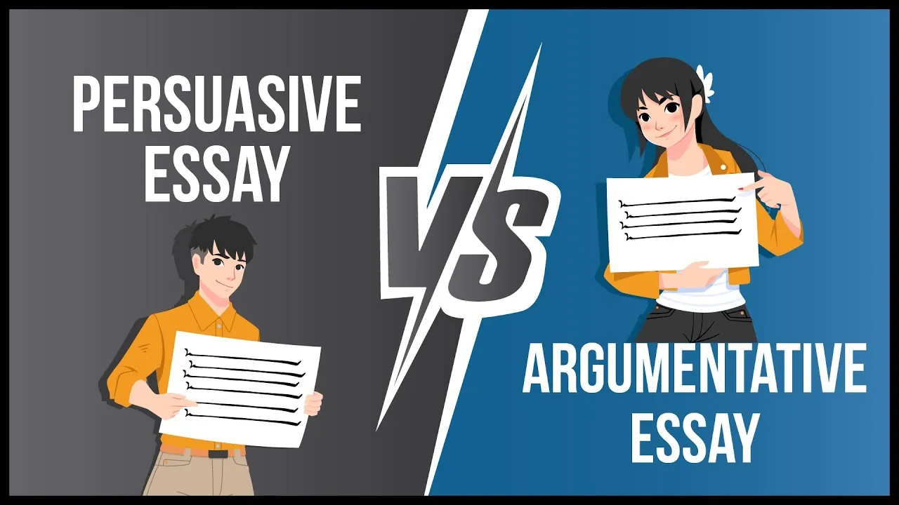 Persuasive Essay vs Argumentative Essay